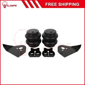 12393803 Hilamps Rear Air Ride Mounting Brackets And 2600 Lb Bags Weld On Suspension Mount Kit