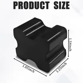 Hirificing-thdpw01 Hirificing 4pcs Coil Spring Spacers Booster For 1 Inch To 1.5 Black #2