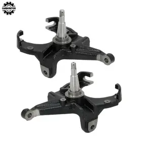 Hgf142300 Home-garden-fix For Chevy C10 1975-80 1981-86 2 Black 3 Inch Lowering Drop Spindle 1.25 Rotor