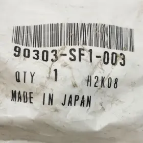 90303-sf1-003 Honda Genuine Oem Radius Rod Lock Nut 12mm 1988-02 Acura 1990-03