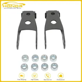 Hon18088701s Honor-carparts Rear 2 Inch -3 For 07-18 Chevrolet Silverado Sierra 1500 Drop Shackles Lowering Kit