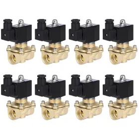 Ap843245a1c18 Hptour-autoparts 3/4 Inch Npt Port Brass Electric Solenoid 24v Air N/c 8x Suspension Valve