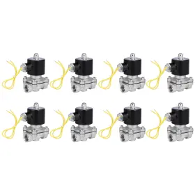 Ap843251a1c18 Hptour-autoparts 1/2 Inch Npt Port Electric Solenoid Stainless Steel 110-120v 8x Air Suspension Valve