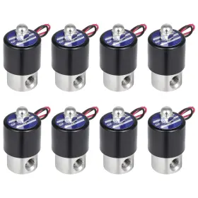 Ap843254a1c18 Hptour-autoparts 1/4 Inch Npt Port Electric Solenoid Stainless Steel 12v 8x Air Suspension Valve