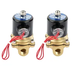 Hp829116a1a18 Hptour-autoparts Air Ride Suspension Valve 12v / 250psi Brass Electric Solenoid 3/8 Inch Npt