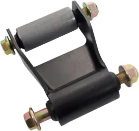 101-009k2 Ibestwolf 2pcs Rear Leaf Spring Shackle Bracket Repair Kit 722-101 For 1980-1996 Ford #3