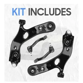26-ct0087 Ilonpa Front Lower Control Arms/tie Rod Ends Suspension Kit 2006-2018 Toyota Rav4 4pc