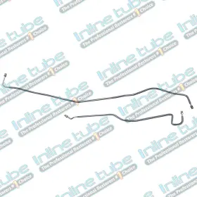 Sctb99r7 Inline Tube Rear Disc Axle Brake Lines 2000-08 Chevy Suburban Yukon 2500 3/4 Ton Stainless Sctb99r7 Inline Tube Rear Disc Axle Brake Lines 2000-08 Chevy Suburban Yukon 2500 3/4 Ton Stainless