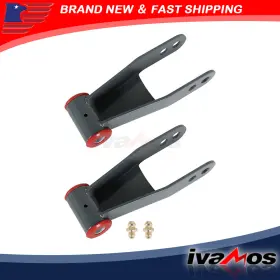 Iatv88040v Ivamos 2 Inch 1 Rear Lowering Shackles Suspension Kit For Ford F150 2/4wd 97-03