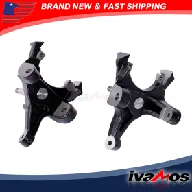 Ivamos Iatv96300v 1/2 Ton Extended Cab 2 Inch Drop Spindles For Gmc Sierra C1500 1988 1989 1990-1998