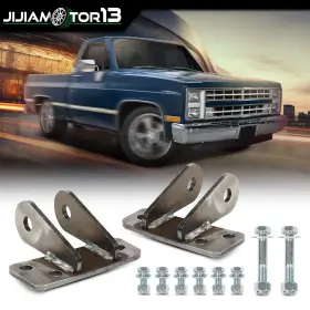 J-02lka4504asl Jijiamotor13 Fit For 1963-87 Chevy C10 C20 Lowered Truck Front Shock Relocation Extender Kit J-02lka4504asl Jijiamotor13 Fit For 1963-87 Chevy C10 C20 Lowered Truck Front Shock Relocation Extender Kit