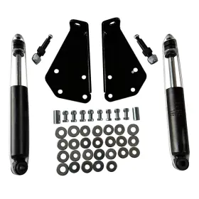 905044 Jms-motors Front Shocks And Relocation Kit Bolt On Brackets P19 Studs Fits 1958-1970 Impala