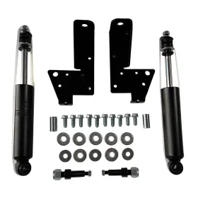 905045 Jms-motors For Impala Caprice 1958-64 Air Ride Suspension Front Bolt On Shock Relocator Kit
