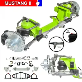 Jlm9dc9f Johnny Law Motors 38 Hudson Car Mustang Ii Ifs Airbag Stock 5x5.5 Power Lhd Rack Pro Classic V8