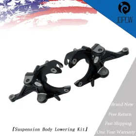 Jp202335w Jopow Pair 2ftft Drop Lowering Spindles For Gmc Sonoma 1991-2000 2001 2002 2003 2004