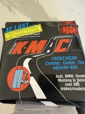 502216m K-mac #502216m New Adjustable Suspension Bushing Kit Front And Rear For W211 E63 Amg