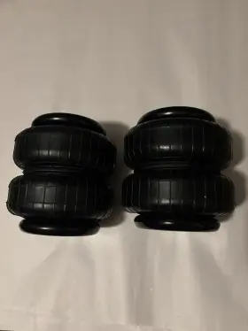 6asrkq Keiysholck Universal Pair Air Ride Suspension Bag Standard 2500 Lb 1/2 Inch Npt Single Port
