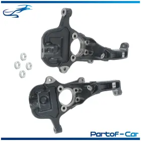 Kte6298944 Kinte Tech 2pcs 2 Inch Drop Lowering Spindles Front For Chevrolet Silverado 1500 2wd 2019-2022