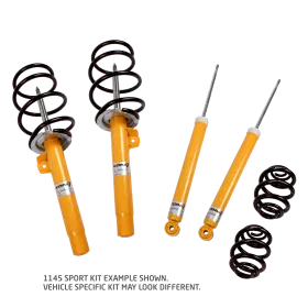 1145-1095 Koni 1145 1095 Sport Eibach Kit 4 Yellow Dampers