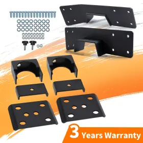 Kuafu 703159758944 Rear Axle C-notch And Flip 6 Inch Drop Kit For 99-06 Chevy Gmc Silverado 1500 New #2