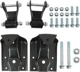 3573022 Lablt Rear Leaf Spring Hanger Bracket Shackle Kit Replacement For As Shown