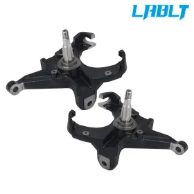 Om358209oc Lablt 3 Inch Drop Lowering Spindles Kit With 1 Thick Rotor For Chevy C10 1973-1987