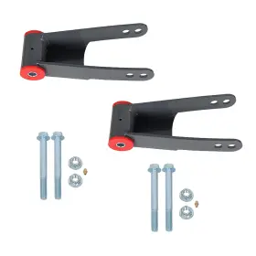 1-6864020-862442 Labwork 1-2 Inch Rear Lowering Drop Steel Shackles Kit For Ford F150 2wd 4wd 2009-2023