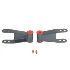 Law116754 Labwork 1-2 Inch Rear Leveling Lowering Shackles Drop Kit For 1975-1987 Chevy Gmc C10