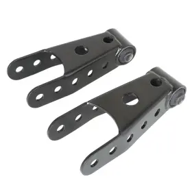 Law162198 Labwork Rear 2 Inch Drop Lowering Shackle Kit 6400 For Chevy Silverado Gmc Sierra