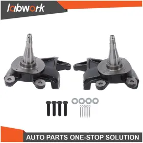 Labwork Tl39632q Pair 2 Inch Drop Lowering Spindles 83-1997 For Nissan 720/d-21/hardbody 2wd