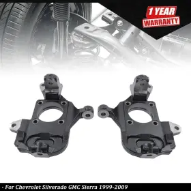 Tur1083324i Labwork 2pcs Front 2ft Drop Spindles For Chevrolet Silverado Gmc Sierra 1999-2009
