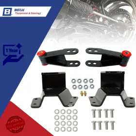 Bt16317b Labworkauto 4 Inch Rear Drop Lowering Hanger Shackle Kit Fit For Ford F100 2wd 1965-1972 New