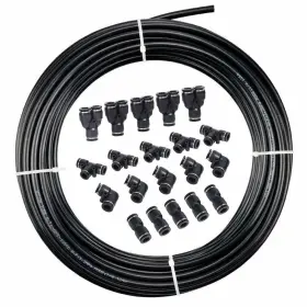 2-33ft-20 Lencool Racing Lk-nal-1/2-33ft-20 Air Brake Line Push To Connect Fittings Nylon Ride Hose 1/2 Inch Od 10m Dot Approved