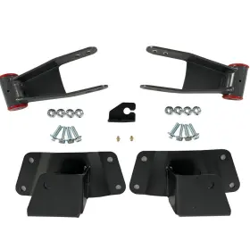 Bs101147 Lentes For 1988-1998 Chevy Gmc 1500 3-4 Inch Rear Drop Kit Leaf Spring Plate With U Bolts #2