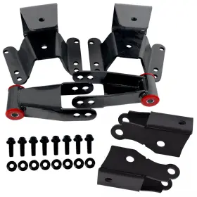 Dp101094 Lentes 4 Inch Rear Drop Lowering Kit And Shock Extenders Extensions For 73-87 Chevy C10 2wd