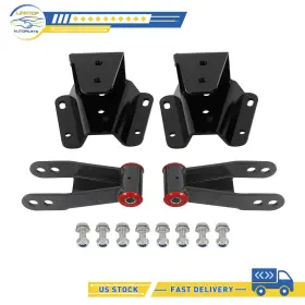 L176125top Linktop Fits For Ford F100 1965-1972 4 Inch Drop Kit Leveling Lowering Shackles Hangers