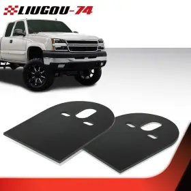 Big45335 Liugou74 Fit For 2500lb 2600lb Upper D Plate Mounting Brackets Air Bag Suspension Pair #2