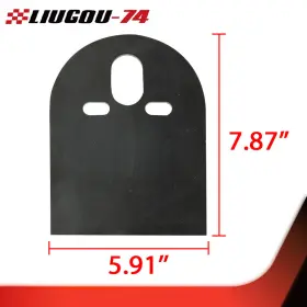 Big45335 Liugou74 Fit For 2500lb 2600lb Upper D Plate Mounting Brackets Air Bag Suspension Pair #3