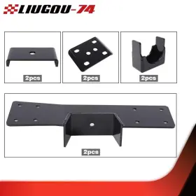 Big45816 Liugou74 Fit For 99-06 Chevy Silverado Sierra Pickup 6 Inch Rear Axle Lowering C Notch And Flip #3