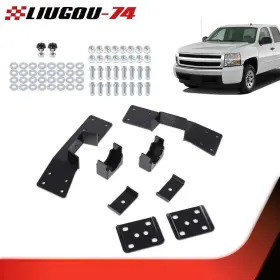 Big45816 Liugou74 Fit For 99-06 Chevy Silverado Sierra Pickup 6 Inch Rear Axle Lowering C Notch And Flip