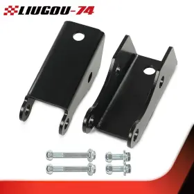 Big9945 Liugou74 Fit For 73-87 Chevy Gmc Truck C10 Rear Shock Extender Lowered Drop Trucks Black