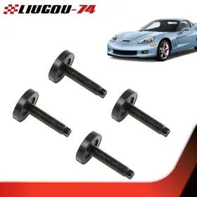 Lg-02sbc4552abk Liugou74 4pcs/set Lowering Suspension Bolt Kit Fit For 05-13 Chevrolet Corvette Black #2
