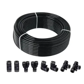 Lk-npu-1 Lokocar Lk-nal-1/4200ft Lk-npu-1/4 Air Line Tubing Kit Od 1/4 Inch 200ft Nylon Hose Dot Push To Connect Fittings