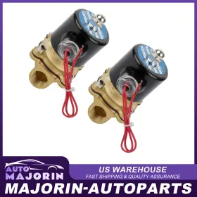 Ma829113j01 Majorin-autoparts 1/2 Inch Npt 2pc Fit Fortrain Horn Air Ride Suspension Valve Electric Solenoid Brass
