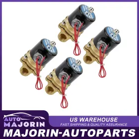 Ma829114j01 Majorin-autoparts 1/2 Inch Npt 4pc Fit For Train Horn Air Ride Suspension Valve Electric Solenoid Brass