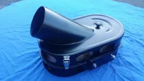 Mas-g1-ab2 Maserati 1967-73 Ghibli Ss Am115 Euro Lower 110mm Air Cleaner Box / Element Base