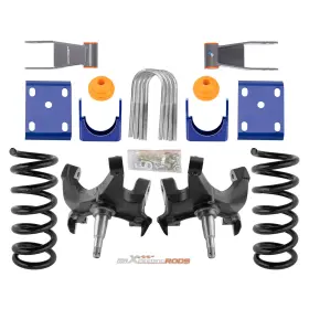 07t48y Maxpeedingrods Front 5 Inch Rear 7-8 Drop Kit For Chevrolet Gmc C1500 1988-1998 With 1.25 Rotors V8