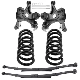 0ce7r3 Maxpeedingrods 5 Inch Front 4 Rear Lowering Spring Kit For Chevy Silverado Gmc Sierra 88-1998 2wd