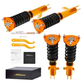 0co6gw Maxpeedingrods Coilovers 24 Way Damper Kit For Subaru Impreza Wrx Gc8 93-01 Coil Spring Struts