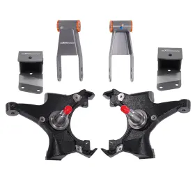0dtse7 Maxpeedingrods Front 2 Inch Rear 3-4 Drop Kit For Chevrolet Gmc C1500 88-1998 With Shackles